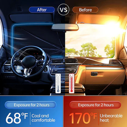 AJWA Mart™Car Umbrella – مظلة سيارة